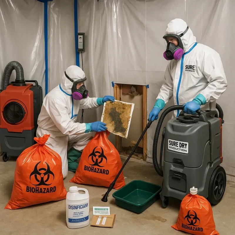 Contaminated Water Handling Protocols process in Tiltonsville, OH