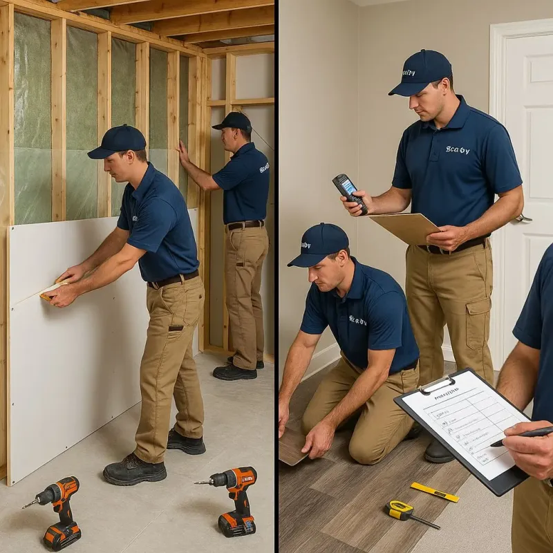 Repairs and Reconstruction process in Tiltonsville, OH