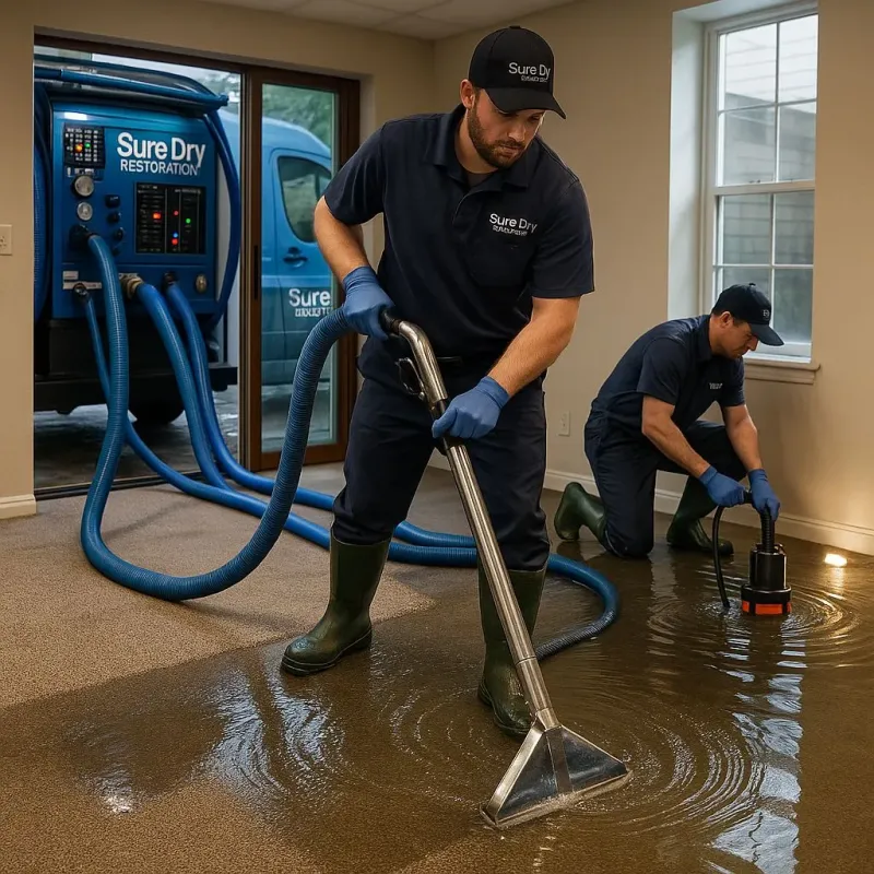 Water Extraction and Removal process in Tiltonsville, OH